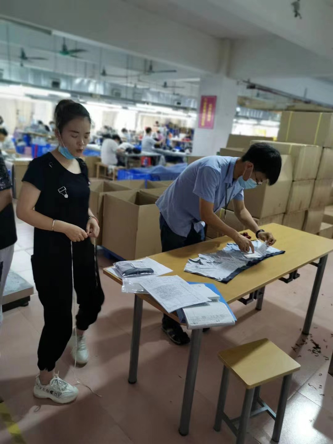 中山元森制衣有限公司京东佳佰平台验厂(图4)