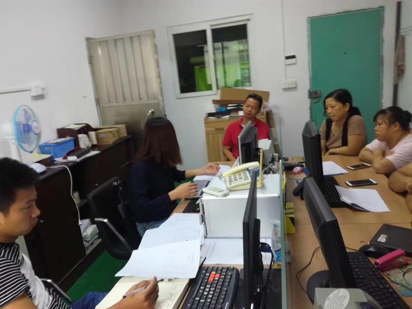 深圳隆旺纸业有限公司FSC-COC审核现场(图3)